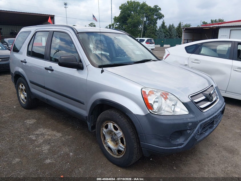 2005 Honda Cr-v VIN SHSRD785X5U304832 IAAI salvage auction — NORMAL WEAR, Original (Ohio), sold $200 on 2026-07-29 (photo 1)