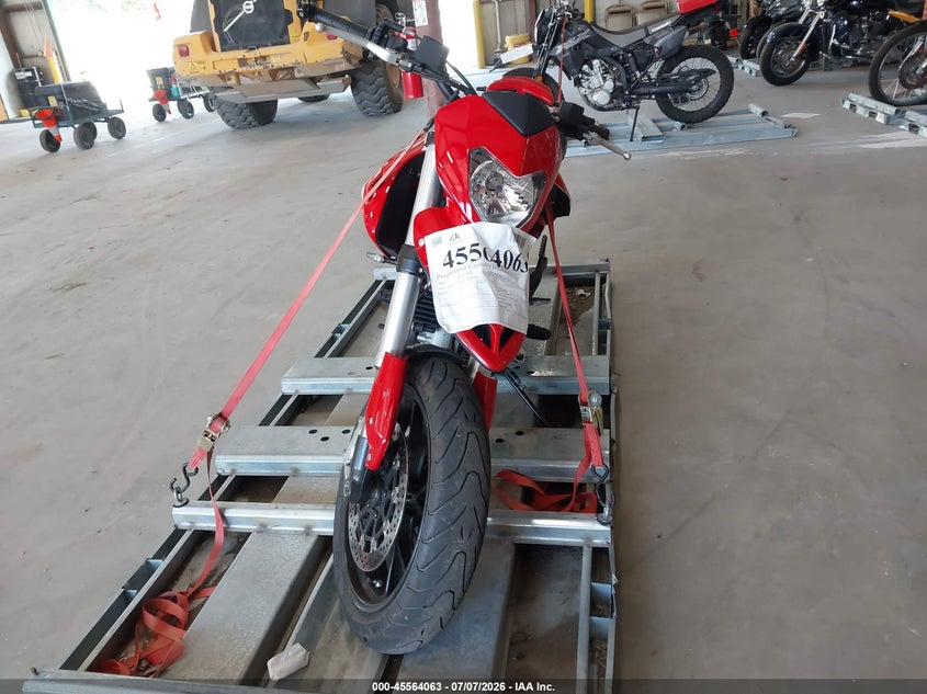 2012 Ducati Hypermotard VIN ZDM1YAAN6CB025396 IAAI salvage auction — SIDE, Clear (Michigan), sold $1,750 on 2026-07-28 (photo 5)