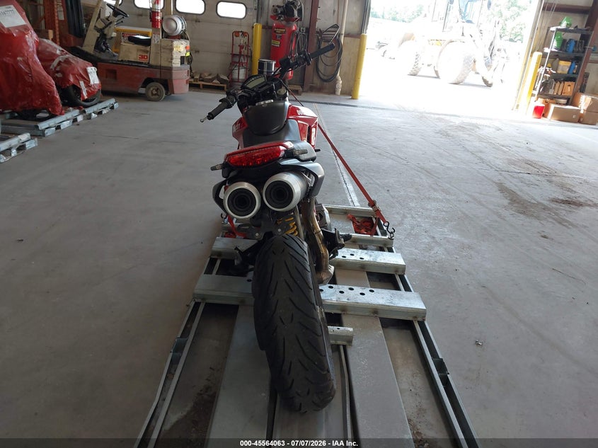 2012 Ducati Hypermotard VIN ZDM1YAAN6CB025396 IAAI salvage auction — SIDE, Clear (Michigan), sold $1,750 on 2026-07-28 (photo 6)