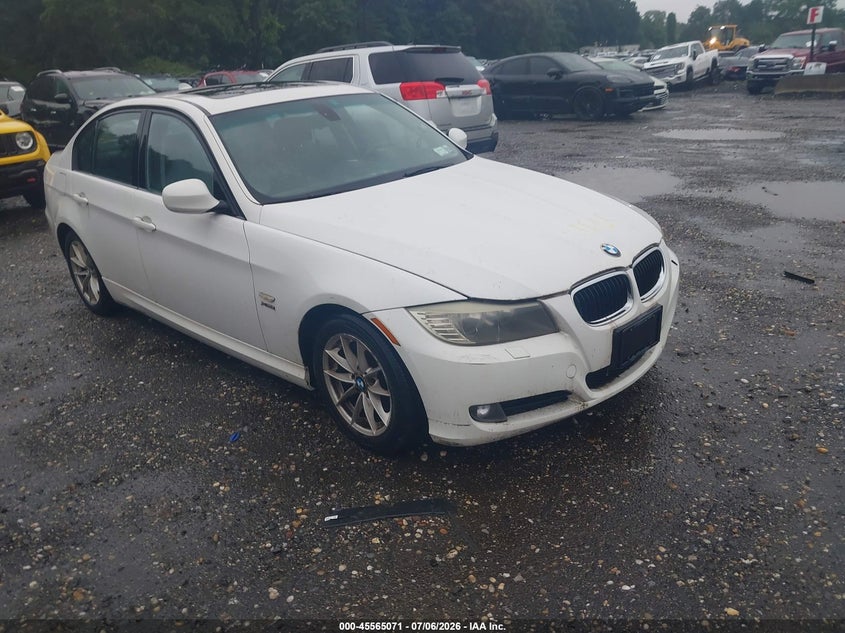 2010 BMW 3 series VIN WBAPK5C55AA648648 IAAI salvage auction — NORMAL WEAR, Clear (New York), sold $475 on 2026-07-16 (photo 1)