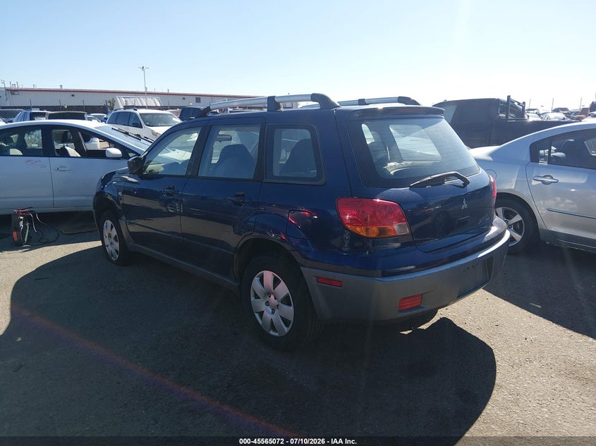 2003 Mitsubishi Outlander VIN JA4LZ31GX3U083668 IAAI salvage auction — NORMAL WEAR, Clear (Colorado), sold $175 on 2026-07-28 (photo 3)