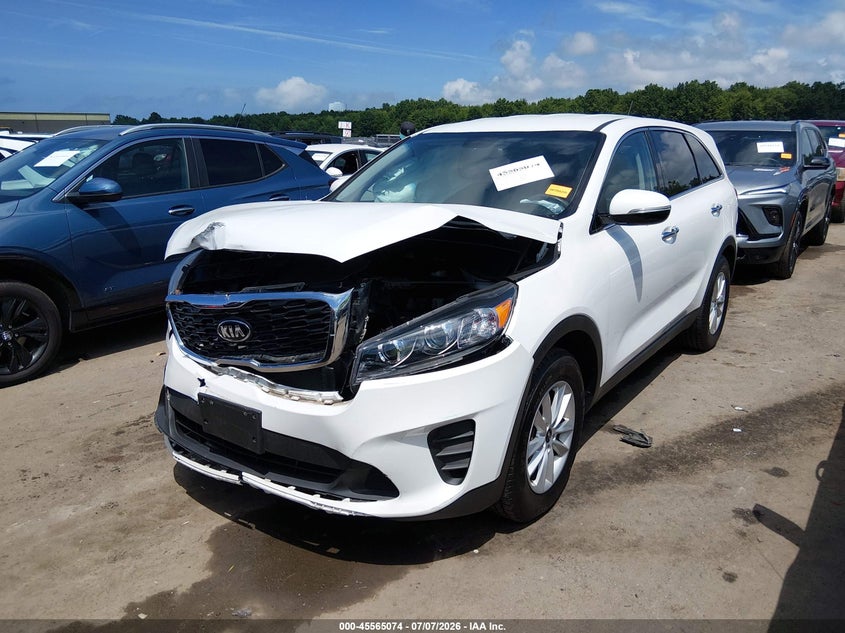 2020 Kia Sorento VIN 5XYPG4A36LG666319 IAAI salvage auction — FRONT END, Salvage (Ohio), sold $2,550 on 2026-08-01 (photo 2)