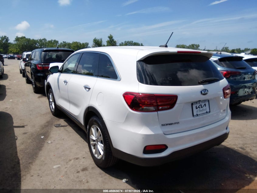 2020 Kia Sorento VIN 5XYPG4A36LG666319 IAAI salvage auction — FRONT END, Salvage (Ohio), sold $2,550 on 2026-08-01 (photo 3)