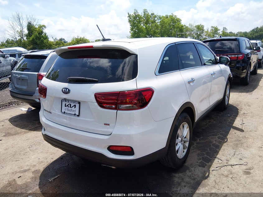 2020 Kia Sorento VIN 5XYPG4A36LG666319 IAAI salvage auction — FRONT END, Salvage (Ohio), sold $2,550 on 2026-08-01 (photo 4)