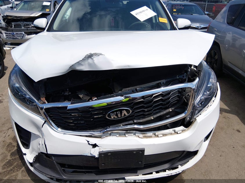 2020 Kia Sorento VIN 5XYPG4A36LG666319 IAAI salvage auction — FRONT END, Salvage (Ohio), sold $2,550 on 2026-08-01 (photo 6)