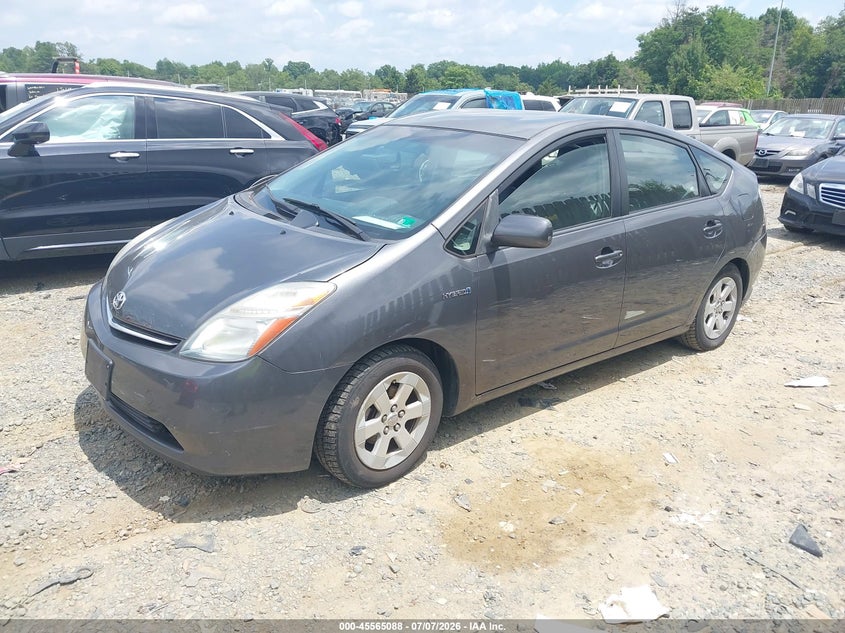 2007 Toyota Prius VIN JTDKB20U273281308 IAAI salvage auction — NORMAL WEAR, Clear (Virginia), sold $525 on 2026-07-13 (photo 2)
