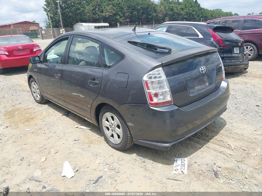 2007 Toyota Prius VIN JTDKB20U273281308 IAAI salvage auction — NORMAL WEAR, Clear (Virginia), sold $525 on 2026-07-13 (photo 3)