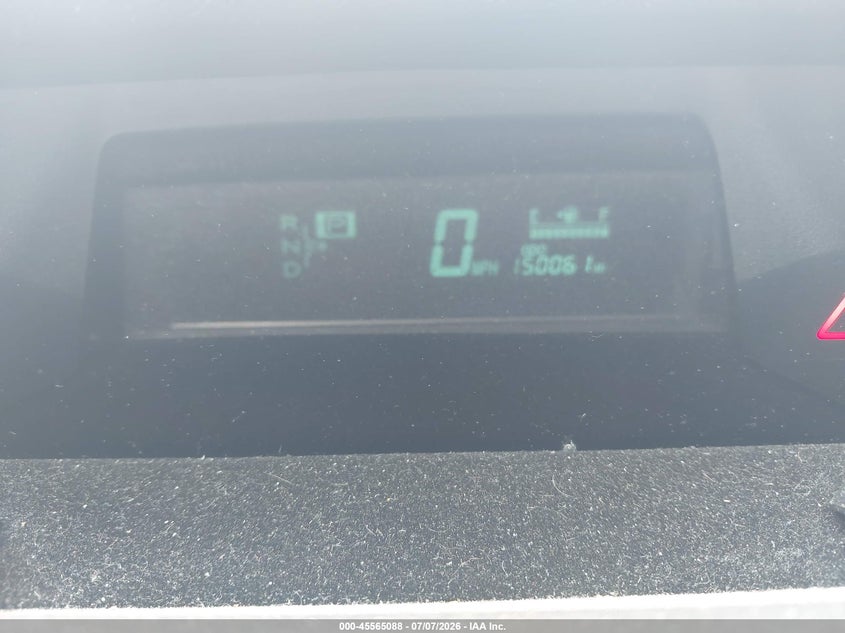 2007 Toyota Prius VIN JTDKB20U273281308 IAAI salvage auction — NORMAL WEAR, Clear (Virginia), sold $525 on 2026-07-13 (photo 7)