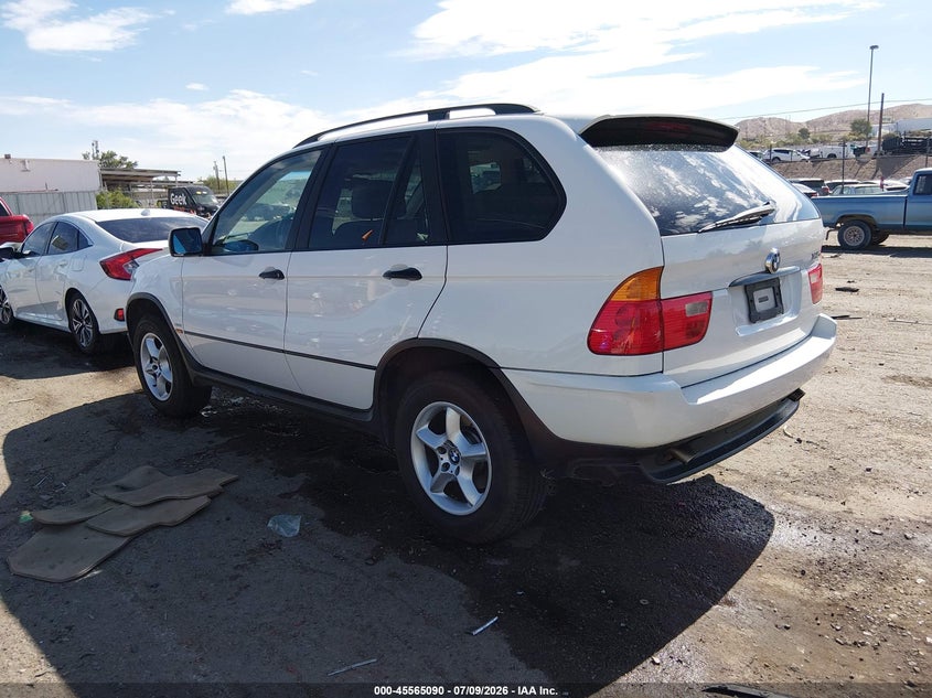 2001 BMW X5 VIN WBAFA53531LM77143 IAAI salvage auction — NORMAL WEAR, Clear (New Mexico), sold $4,050 on 2026-07-20 (photo 3)
