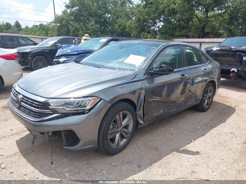 2024 Volkswagen Jetta VIN 3VW7M7BU9RM072995 IAAI salvage auction — LEFT SIDE, Enterprise Vehicles Clear Only (Louisiana), sold $6,050 on 2026-07-09 (photo 2)