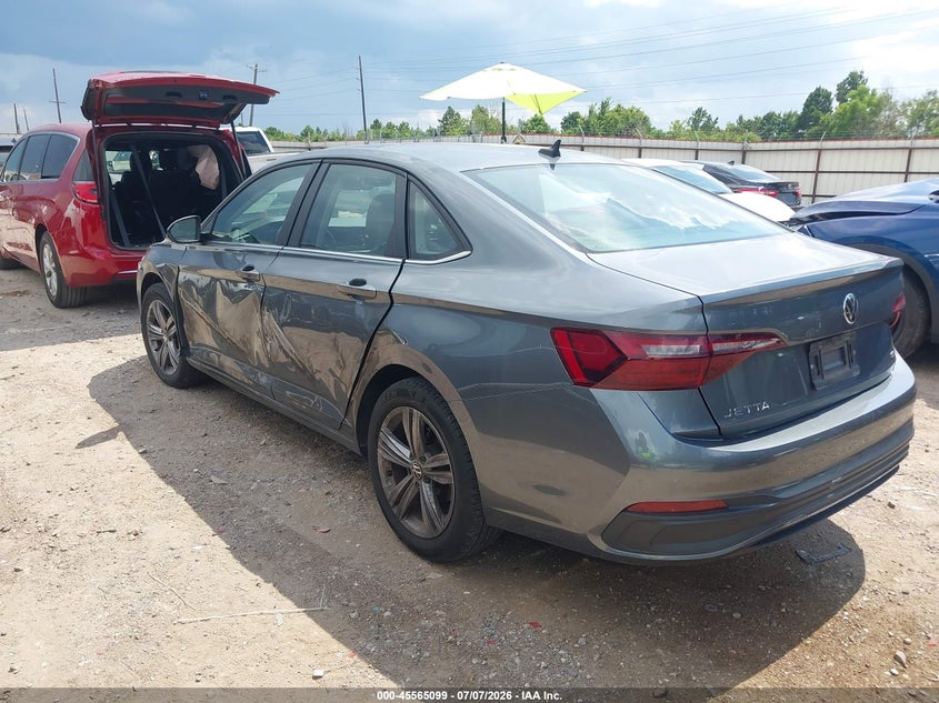 2024 Volkswagen Jetta VIN 3VW7M7BU9RM072995 IAAI salvage auction — LEFT SIDE, Enterprise Vehicles Clear Only (Louisiana), sold $6,050 on 2026-07-09 (photo 3)