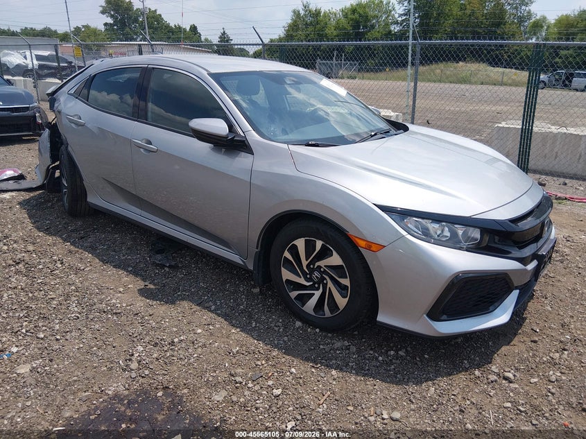 2019 Honda Civic VIN SHHFK7H36KU205207 IAAI salvage auction — REAR END, Salvage (Ohio), sold $3,850 on 2026-07-29 (photo 1)