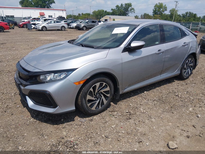 2019 Honda Civic VIN SHHFK7H36KU205207 IAAI salvage auction — REAR END, Salvage (Ohio), sold $3,850 on 2026-07-29 (photo 2)