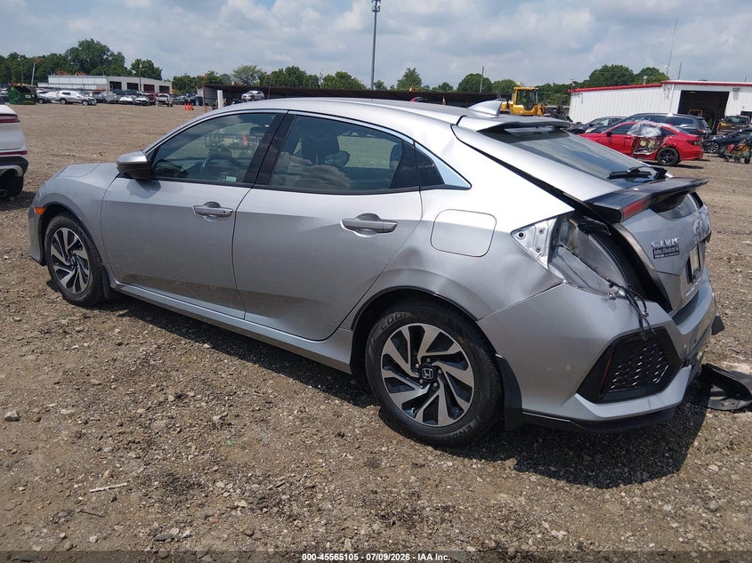 2019 Honda Civic VIN SHHFK7H36KU205207 IAAI salvage auction — REAR END, Salvage (Ohio), sold $3,850 on 2026-07-29 (photo 3)