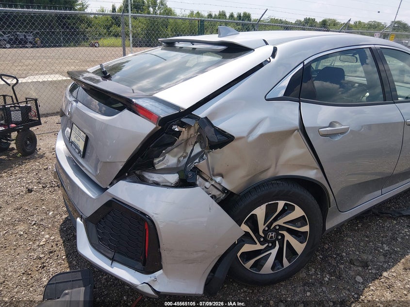 2019 Honda Civic VIN SHHFK7H36KU205207 IAAI salvage auction — REAR END, Salvage (Ohio), sold $3,850 on 2026-07-29 (photo 6)