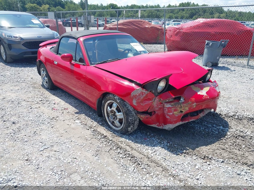 1991 Mazda Mx-5 miata VIN JM1NA3518M1219097 IAAI salvage auction — FRONT END, Rebuildable (Florida), sold $300 on 2026-07-23 (photo 1)