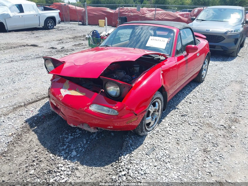 1991 Mazda Mx-5 miata VIN JM1NA3518M1219097 IAAI salvage auction — FRONT END, Rebuildable (Florida), sold $300 on 2026-07-23 (photo 2)