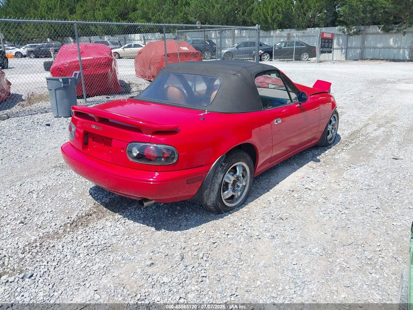 1991 Mazda Mx-5 miata VIN JM1NA3518M1219097 IAAI salvage auction — FRONT END, Rebuildable (Florida), sold $300 on 2026-07-23 (photo 4)