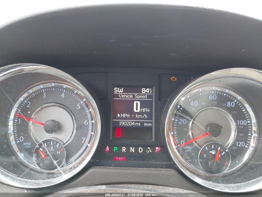 2014 Chrysler Town & country VIN 2C4RC1BG5ER218267 IAAI salvage auction — FRONT END, Salvage Title, sold $550 on 2026-07-26 (photo 7)