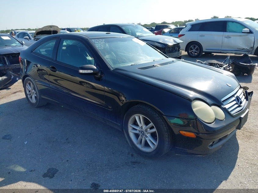 2003 Mercedes-benz C class VIN WDBRN64J73A503620 IAAI salvage auction — LEFT FRONT, Salvage (Texas), sold $350 on 2026-08-04 (photo 1)