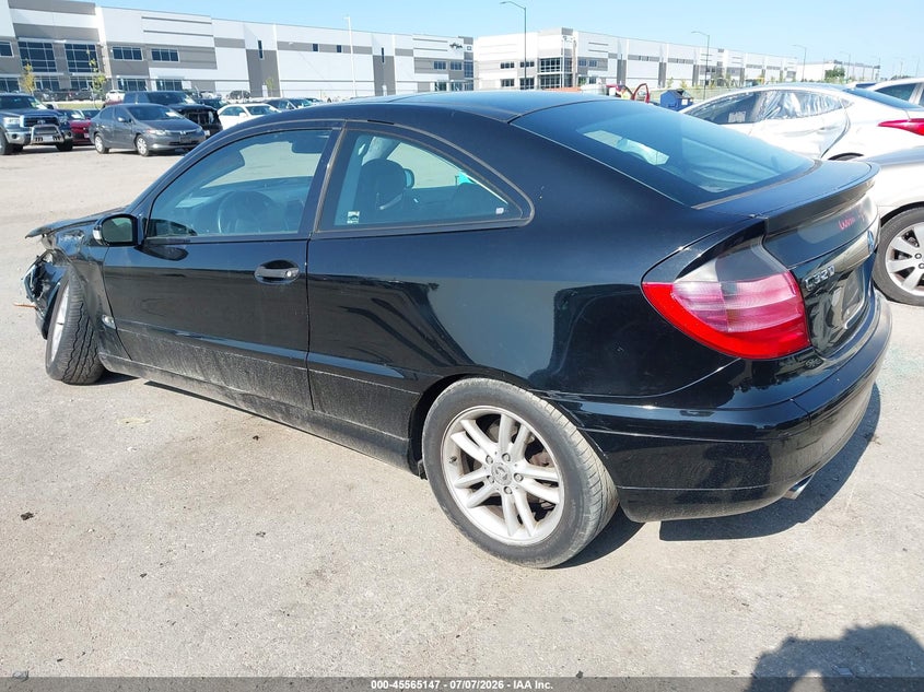 2003 Mercedes-benz C class VIN WDBRN64J73A503620 IAAI salvage auction — LEFT FRONT, Salvage (Texas), sold $350 on 2026-08-04 (photo 3)