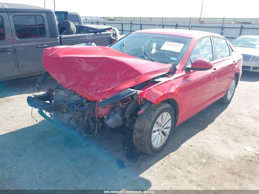 2019 Volkswagen Jetta VIN 3VWC57BU9KM241561 IAAI salvage auction — FRONT END, Salvage Title, sold $725 on 2026-08-23 (photo 2)