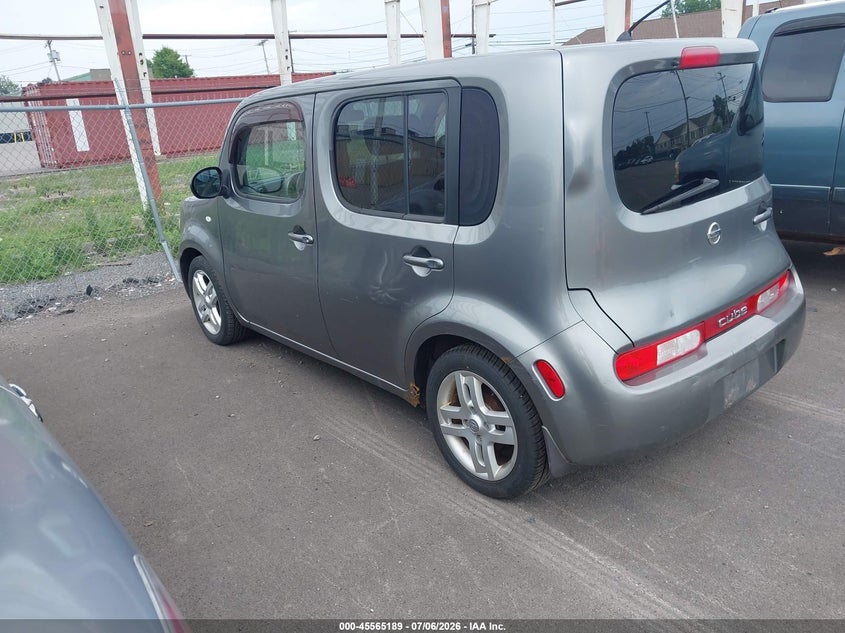 2009 Nissan Cube VIN JN8AZ28R29T127096 IAAI salvage auction — NORMAL WEAR, Clear (New York), sold $300 on 2026-07-22 (photo 3)