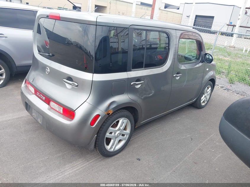 2009 Nissan Cube VIN JN8AZ28R29T127096 IAAI salvage auction — NORMAL WEAR, Clear (New York), sold $300 on 2026-07-22 (photo 4)