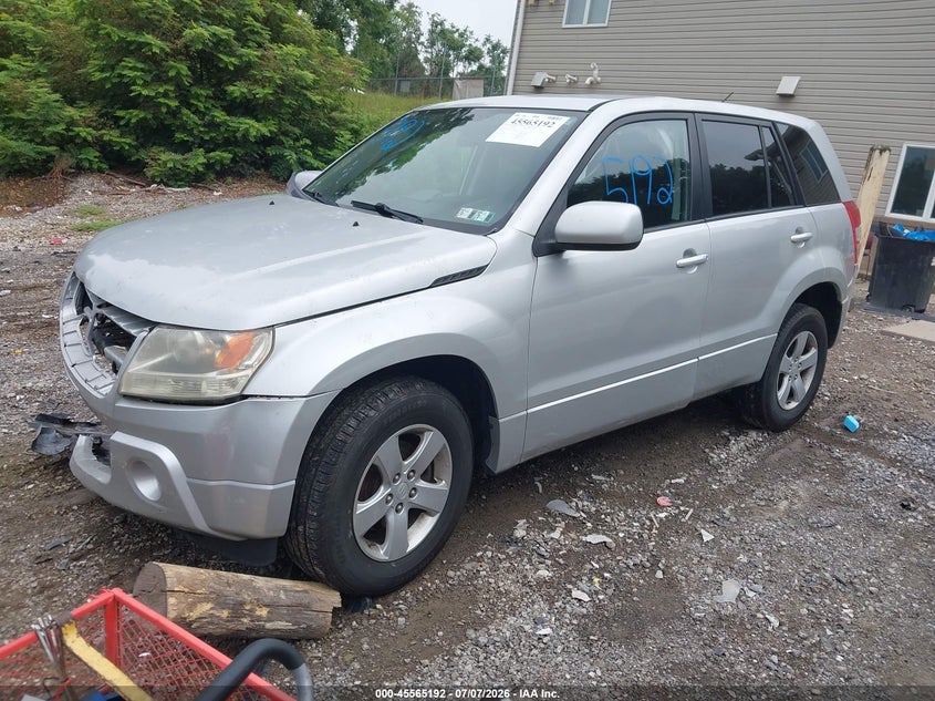 2011 Suzuki Grand vitara VIN JS3TD0D27B4101630 IAAI salvage auction — FRONT END, Salvage (Pennsylvania), sold $375 on 2026-08-01 (photo 2)