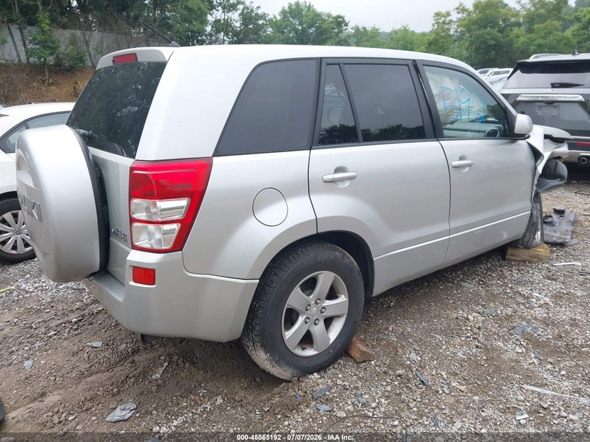 2011 Suzuki Grand vitara VIN JS3TD0D27B4101630 IAAI salvage auction — FRONT END, Salvage (Pennsylvania), sold $375 on 2026-08-01 (photo 4)