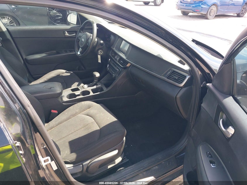 2018 Kia Optima VIN 5XXGT4L37JG252377 IAAI salvage auction — FRONT END, Salvage Title, sold $1,100 on 2026-07-23 (photo 5)