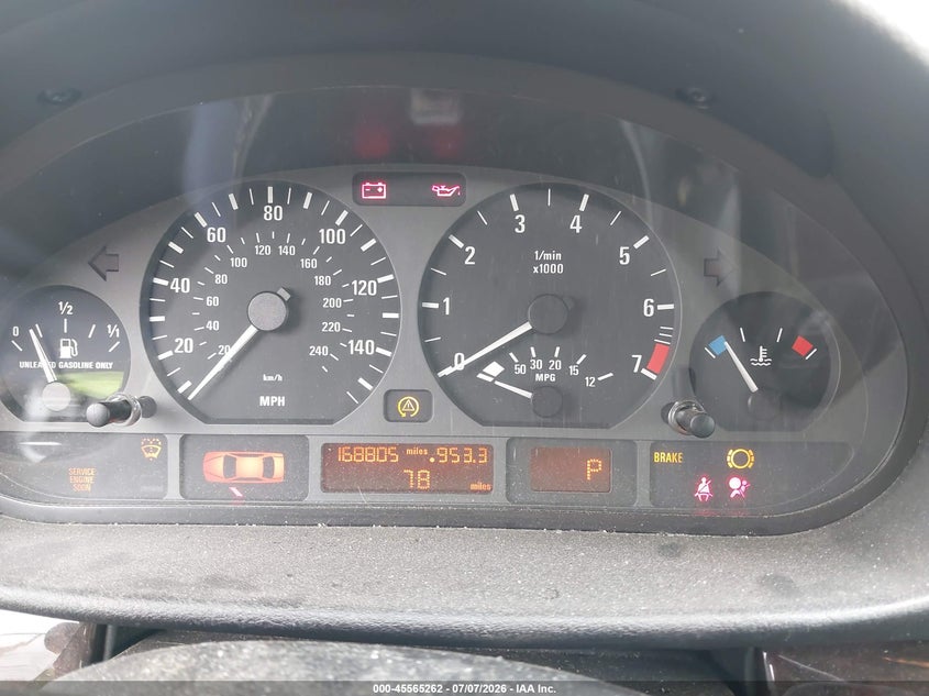 2004 BMW 3 series VIN WBAEN33434PC13108 IAAI salvage auction — FRONT END, Salvage (Idaho), sold $225 on 2026-07-22 (photo 7)