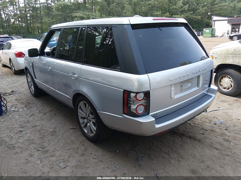 2012 Land rover RANGE ROVER VIN SALMF1D48CA363575 IAAI salvage auction — NORMAL WEAR, Salvage Title, sold $2,025 on 2026-07-23 (photo 3)
