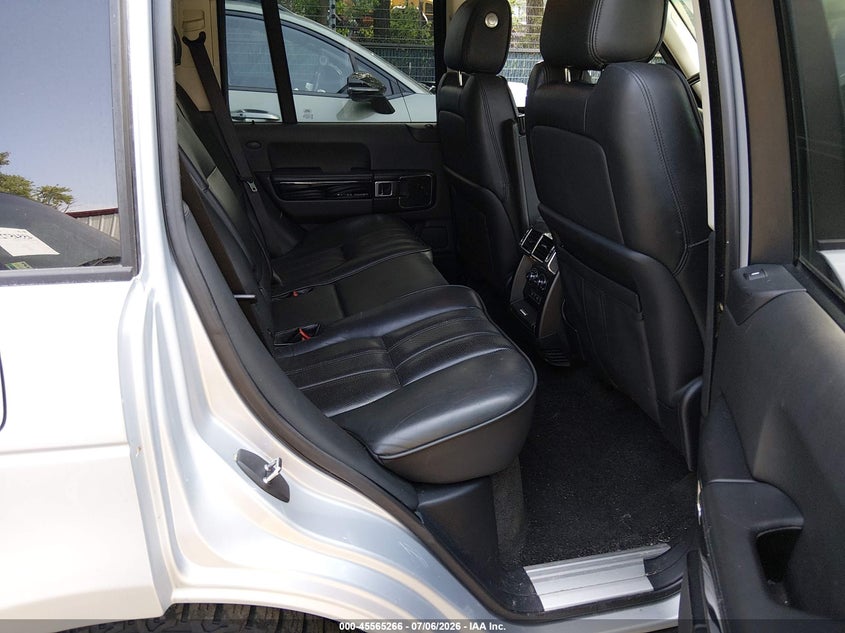 2012 Land rover RANGE ROVER VIN SALMF1D48CA363575 IAAI salvage auction — NORMAL WEAR, Salvage Title, sold $2,025 on 2026-07-23 (photo 8)