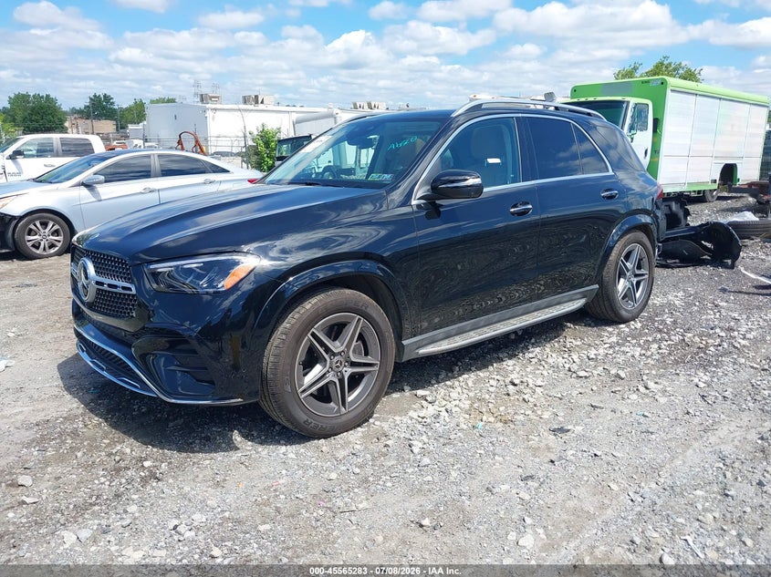 2026 Mercedes-benz Gle VIN 4JGFB5KB5TB510462 IAAI salvage auction — REAR END, Salvage Title, sold $34,000 on 2026-09-18 (photo 2)