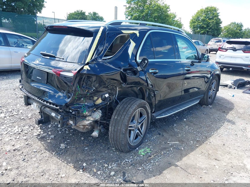 2026 Mercedes-benz Gle VIN 4JGFB5KB5TB510462 IAAI salvage auction — REAR END, Salvage Title, sold $34,000 on 2026-09-18 (photo 4)