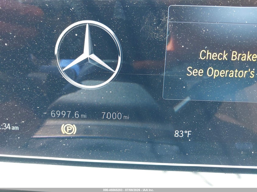 2026 Mercedes-benz Gle VIN 4JGFB5KB5TB510462 IAAI salvage auction — REAR END, Salvage Title, sold $34,000 on 2026-09-18 (photo 7)