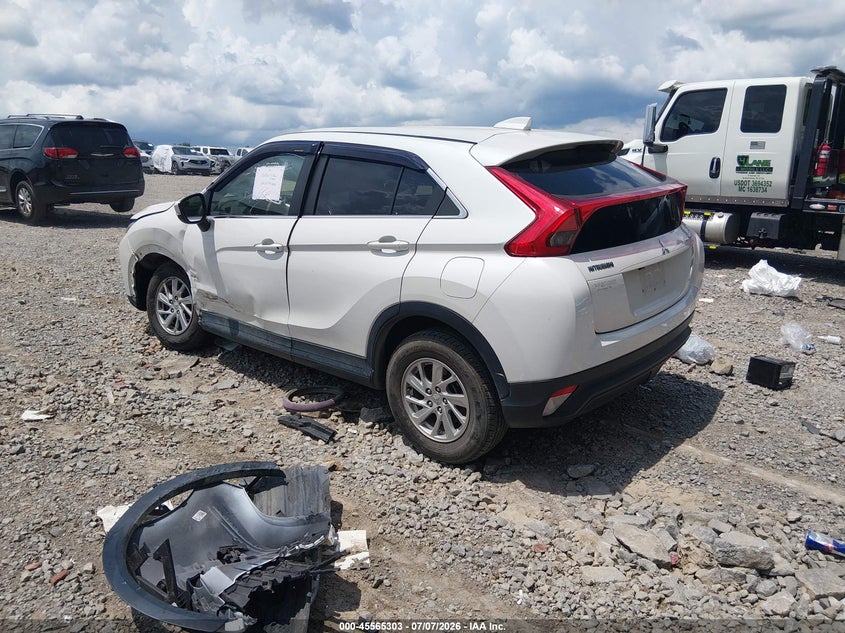 2019 Mitsubishi ECLIPSE VIN JA4AS3AA0KZ049604 IAAI salvage auction — NORMAL WEAR, Clear (Tennessee), sold $2,300 on 2026-07-30 (photo 3)