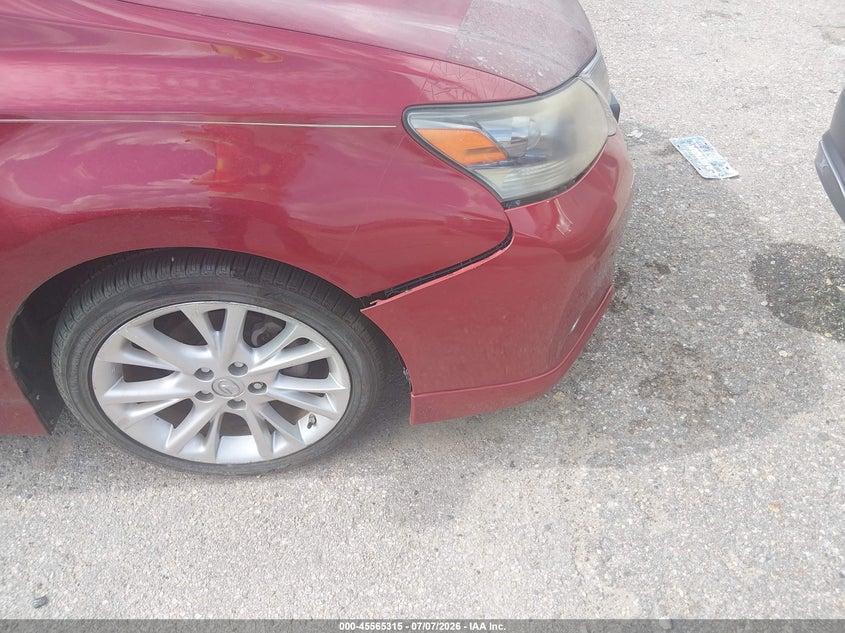 2010 Lexus Hs 250h VIN JTHBB1BA6A2025651 IAAI salvage auction — NORMAL WEAR, Original (Texas), sold $725 on 2026-07-29 (photo 6)