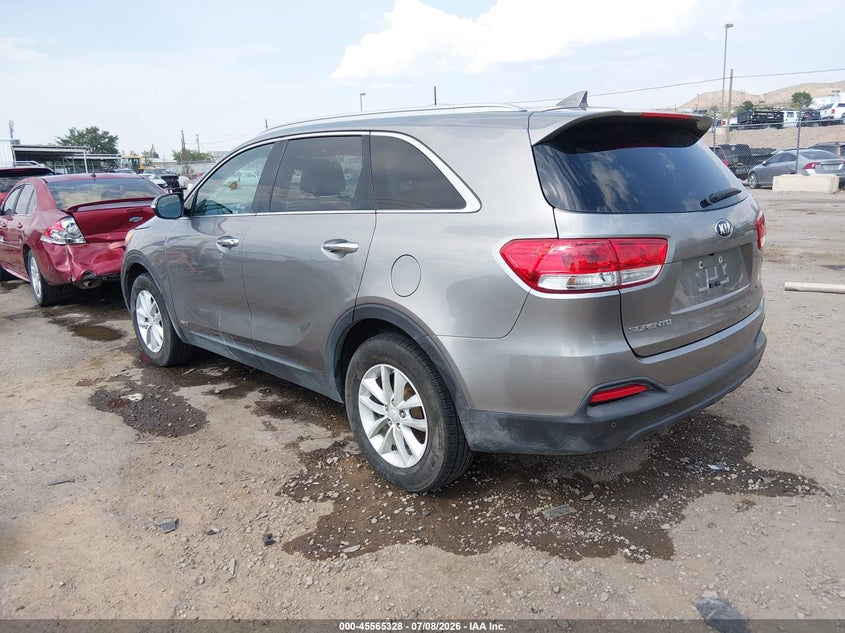 2017 Kia Sorento VIN 5XYPGDA32HG189430 IAAI salvage auction — NORMAL WEAR, Clear (Texas), sold $2,500 on 2026-07-13 (photo 3)