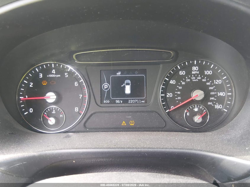 2017 Kia Sorento VIN 5XYPGDA32HG189430 IAAI salvage auction — NORMAL WEAR, Clear (Texas), sold $2,500 on 2026-07-13 (photo 7)