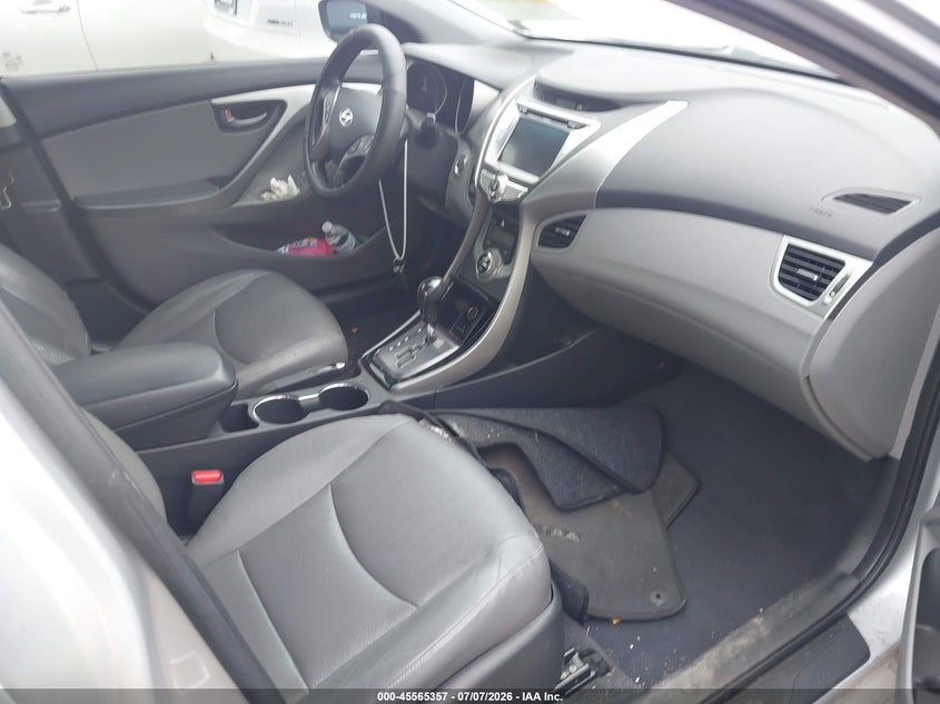 2013 Hyundai Elantra VIN KMHDH4AE8DU720720 IAAI salvage auction — REAR END, Salvage (Idaho), sold $325 on 2026-07-28 (photo 5)