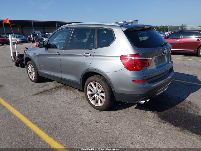 2016 BMW X3 VIN 5UXWX9C57G0D65451 IAAI salvage auction — NORMAL WEAR, Clear (South Carolina), sold $2,325 on 2026-07-29 (photo 3)