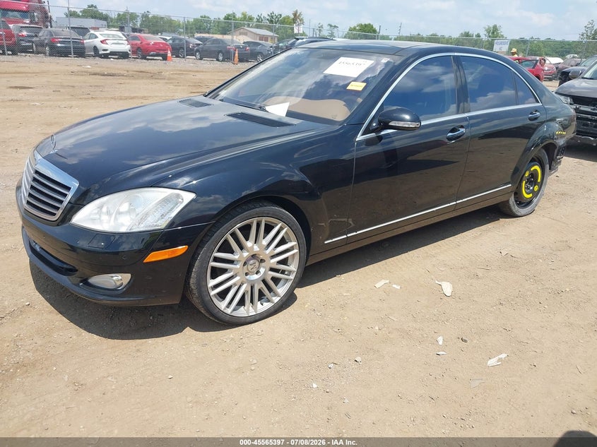 2007 Mercedes-benz S-klasse VIN WDDNG71X57A098393 IAAI salvage auction — REAR END, Salvage (Ohio), sold $1,700 on 2026-07-30 (photo 2)