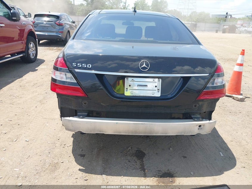 2007 Mercedes-benz S-klasse VIN WDDNG71X57A098393 IAAI salvage auction — REAR END, Salvage (Ohio), sold $1,700 on 2026-07-30 (photo 6)