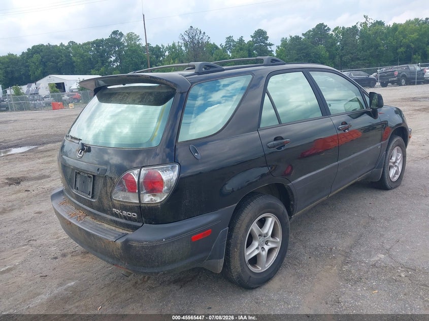 2001 Lexus Rx 300 VIN JTJHF10U410190362 IAAI salvage auction — NORMAL WEAR, Clear (Virginia), sold $300 on 2026-07-17 (photo 4)