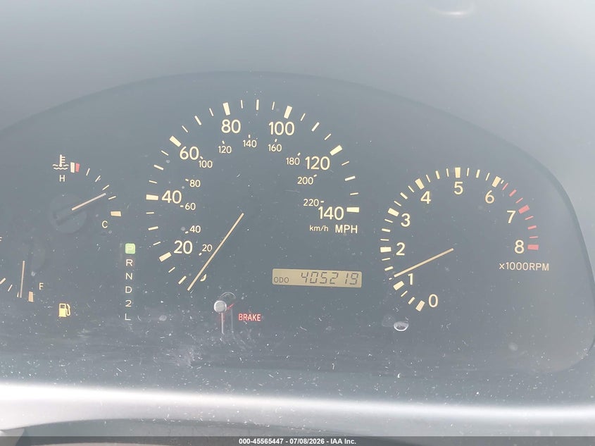2001 Lexus Rx 300 VIN JTJHF10U410190362 IAAI salvage auction — NORMAL WEAR, Clear (Virginia), sold $300 on 2026-07-17 (photo 7)
