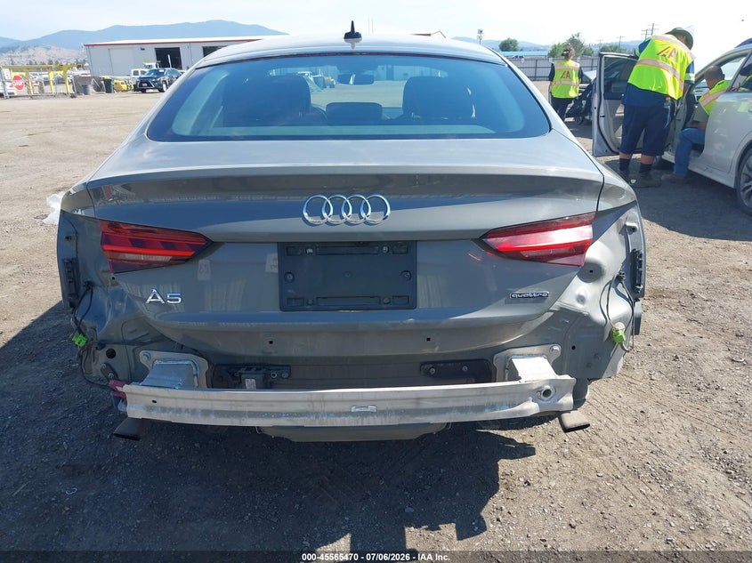 2025 Audi A5 VIN WAUDACF57SA004673 IAAI salvage auction — REAR END, Salvage Title, sold $15,950 on 2026-07-15 (photo 6)