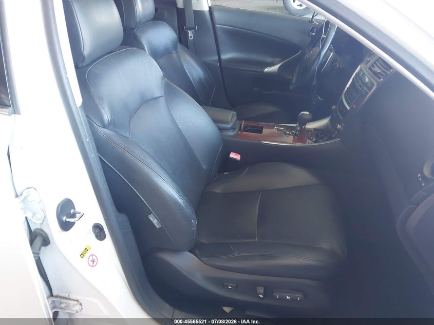 2008 Lexus Is 250 VIN JTHBK262385084366 IAAI salvage auction — UNKNOWN, Salvage (California), sold $1,675 on 2026-07-21 (photo 5)