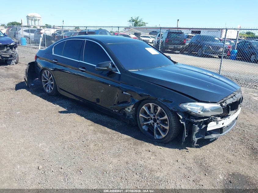 2014 BMW 5 series VIN WBA5B3C56ED537350 IAAI salvage auction — NORMAL WEAR, Clear (New Jersey), sold $900 on 2026-07-29 (photo 1)